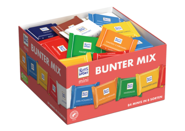 Ritter Sport Schokolade Bunte Vielfalt mini