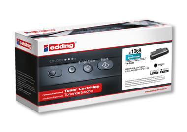 edding Toner Kompatibel mit Brother TN-2420 schwarz