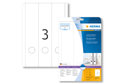 HERMA Ordnerrückenetikett breit/lang