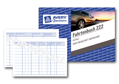 Avery Zweckform Fahrtenbuch