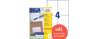 Avery Zweckform Universaletikett ultragrip 97 x 42,3 mm (B x H)
